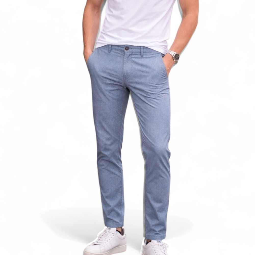 U.S. Polo Assn. Men's Blue Slim Fit Chinos Size 34